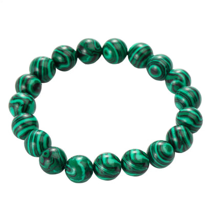 Simple Style Geometric Malachite Handmade Bracelets