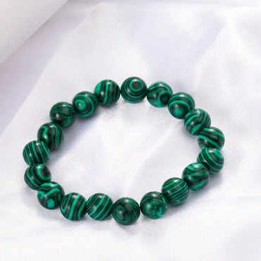 Simple Style Geometric Malachite Handmade Bracelets