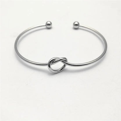 Simple Style Geometric Metal Plating Women's Bangle