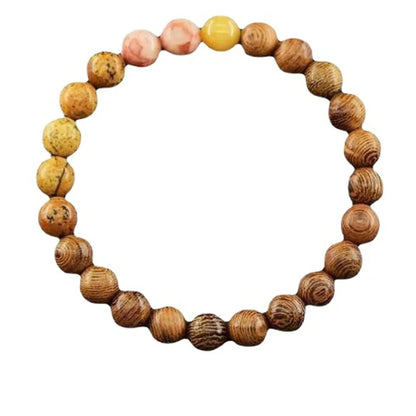 Simple Style Geometric Natural Stone Bracelets In Bulk