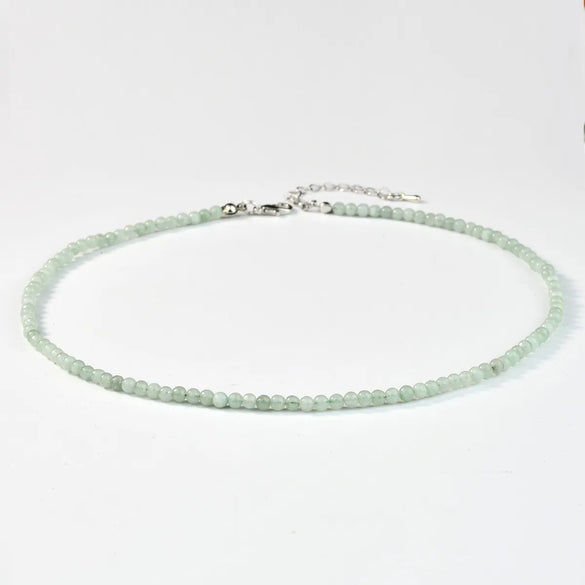 Simple Style Geometric Natural Stone Necklace In Bulk