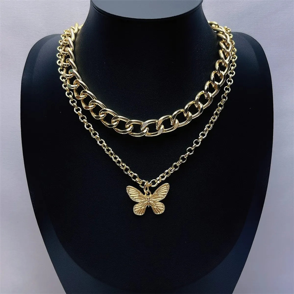 Simple Style Geometric Pearl Alloy Pearl Wholesale Necklace