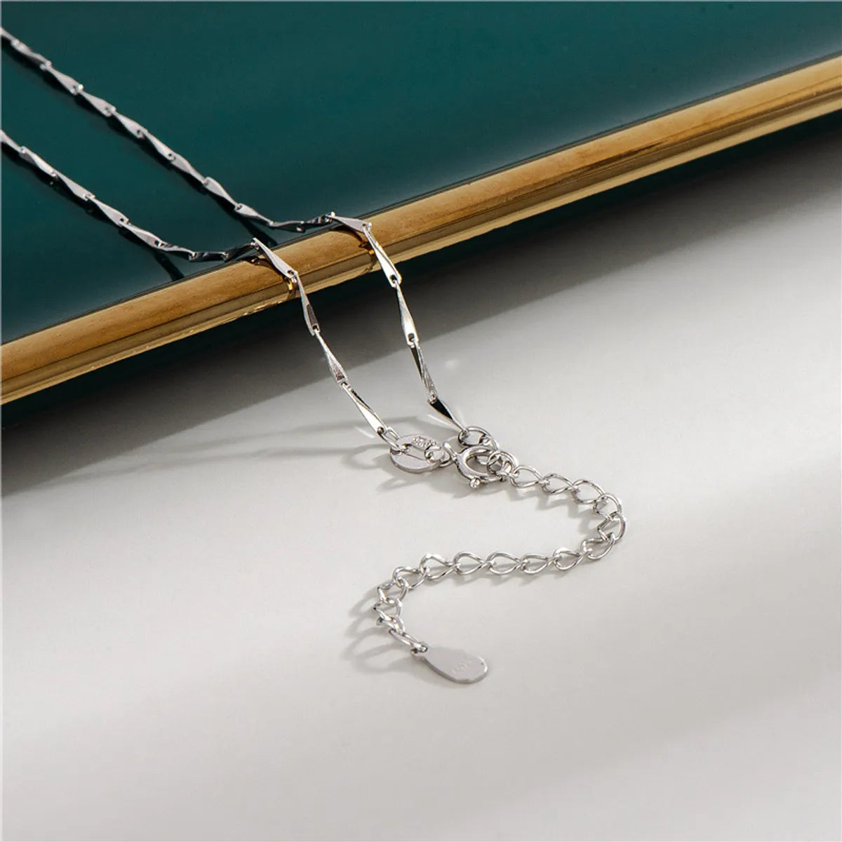 Simple Style Geometric Silver Plating Necklace