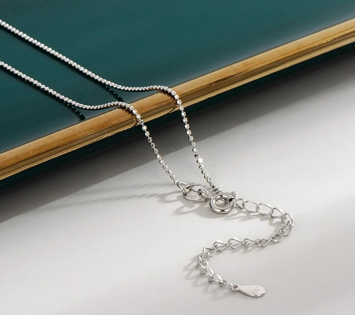 Simple Style Geometric Silver Plating Necklace