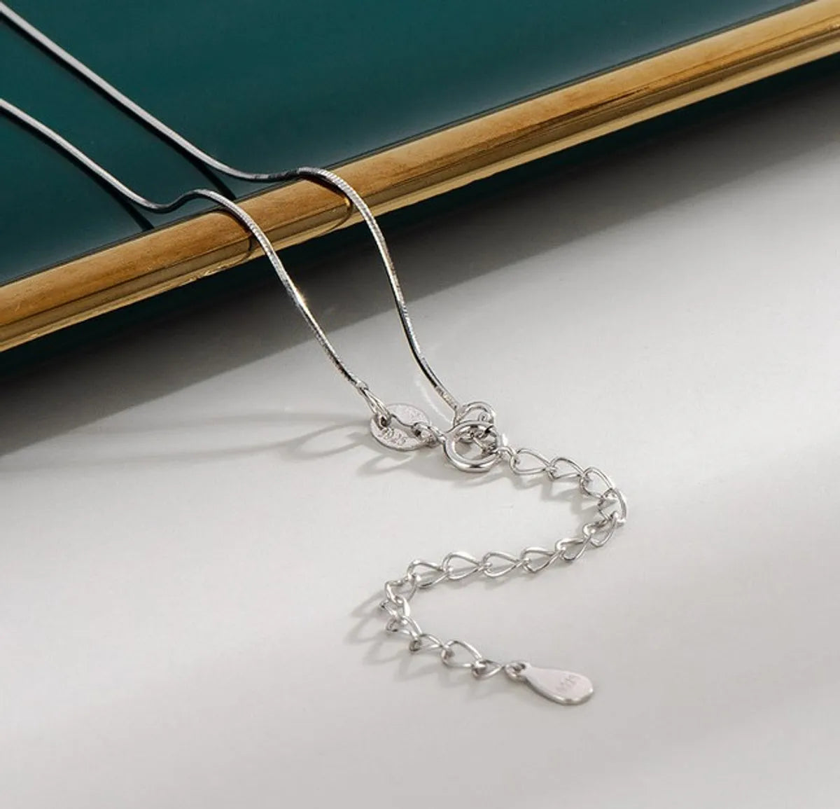 Simple Style Geometric Silver Plating Necklace