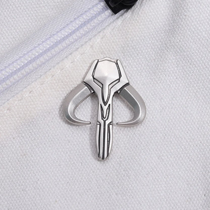 Simple Style Geometric Solid Color Alloy Plating Unisex Brooches