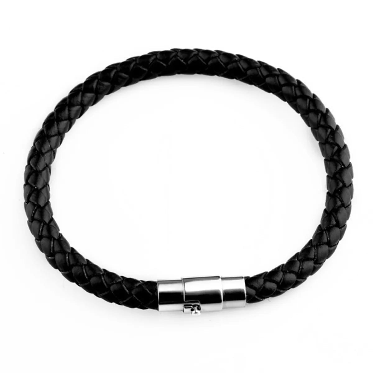 Simple Style Geometric Solid Color Rope Men's Bracelets