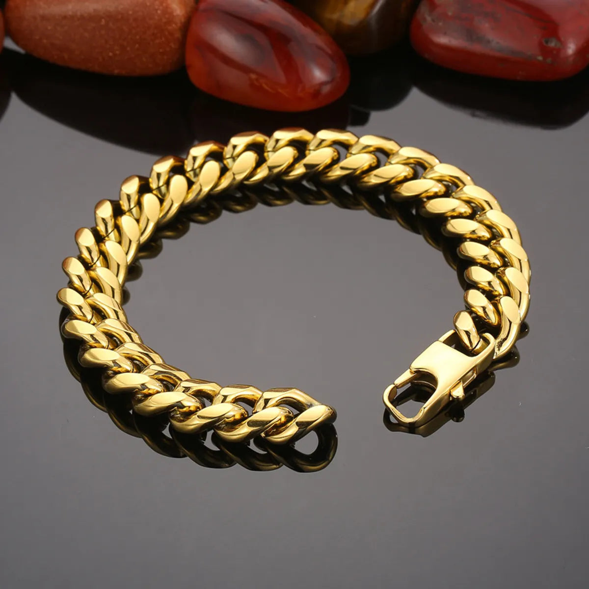 Simple Style Geometric Stainless Steel Bracelets Necklace