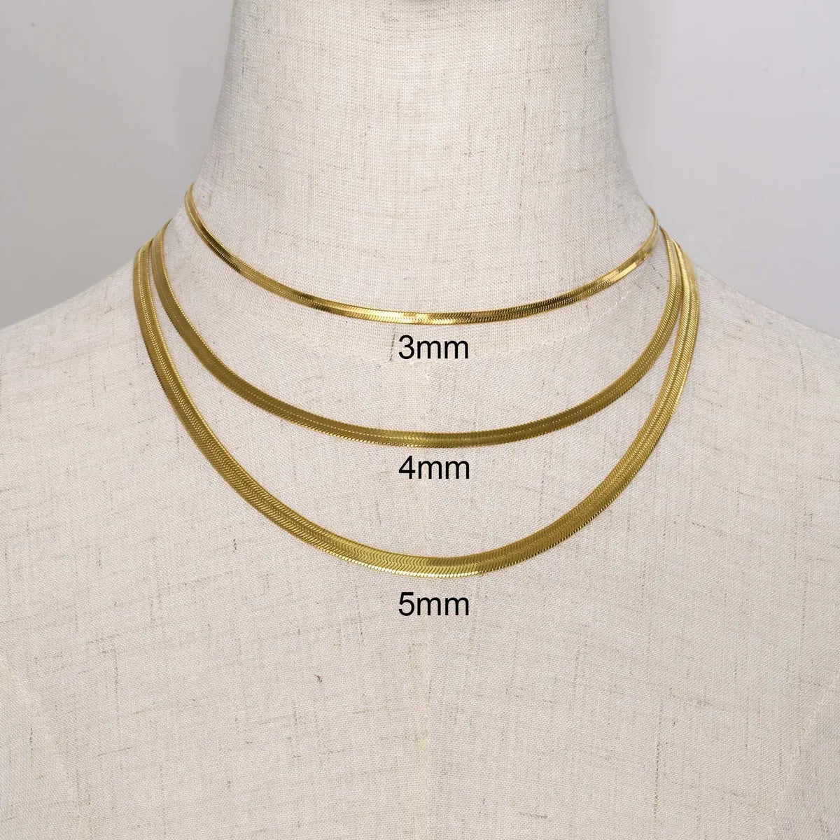 Simple Style Geometric Stainless Steel Gold Plated Necklace