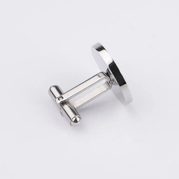 Simple Style Geometric Stainless Steel None 18K Gold Plated Men'S Cufflinks