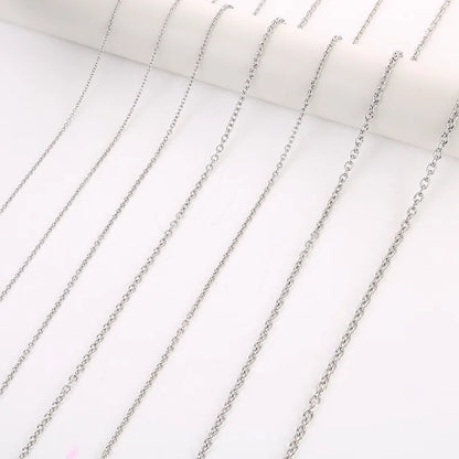 Simple Style Geometric Stainless Steel Handmade Necklace 1 Piece