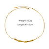 Simple Style Geometric Stainless Steel Plating 14k Gold Plated Necklace