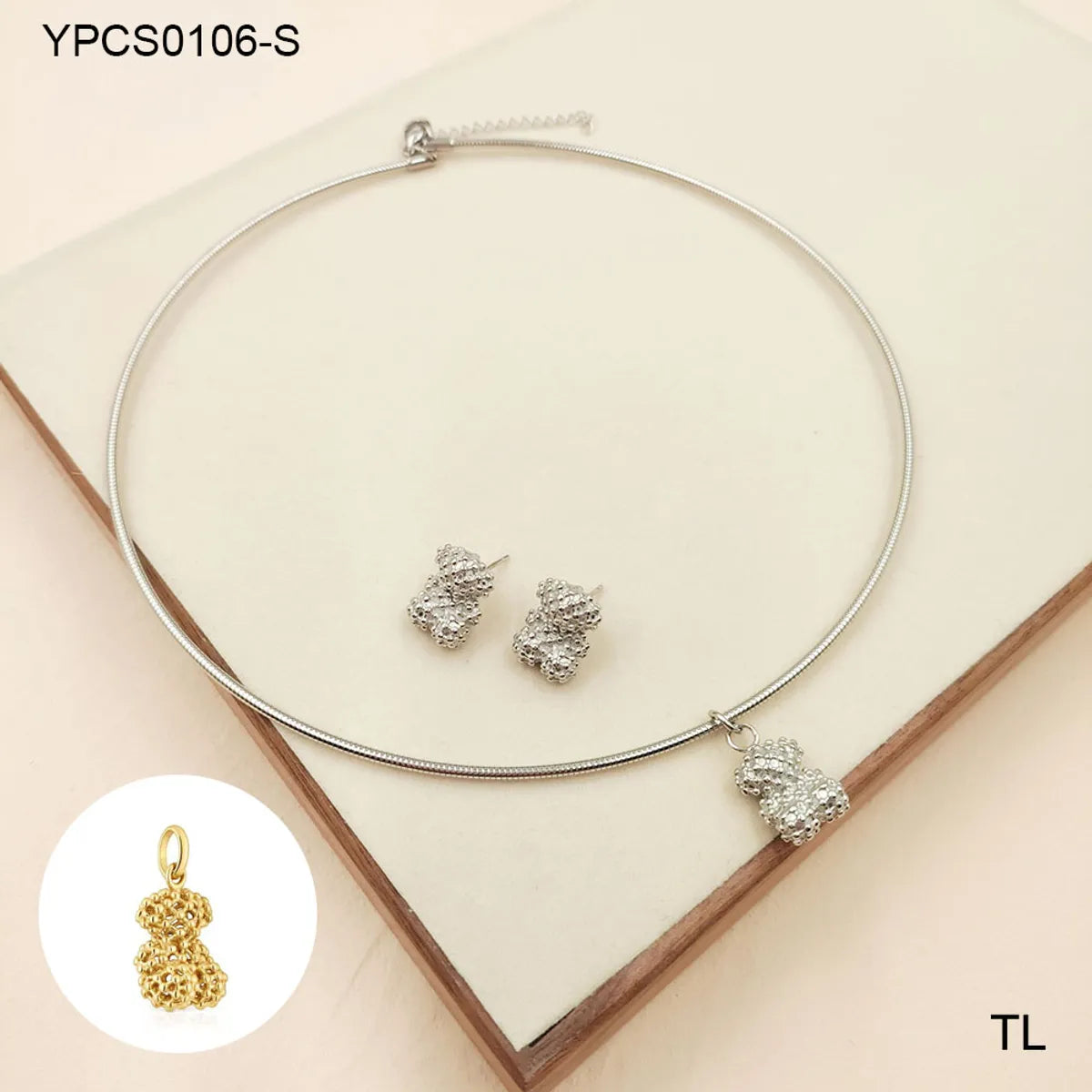 Simple Style Geometric Stainless Steel Plating 18k Gold Plated Jewelry Set