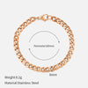 Simple Style Geometric Stainless Steel Plating Bracelets 1 Piece