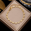 Simple Style Geometric Stainless Steel Plating Inlay Artificial Pearls Bracelets