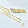 Wholesale Jewelry Simple Style Geometric Titanium Steel Plating Necklace