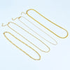 Wholesale Jewelry Simple Style Geometric Titanium Steel Plating Necklace