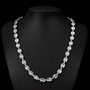 Simple Style Geometric Titanium Steel Plating Unisex Necklace