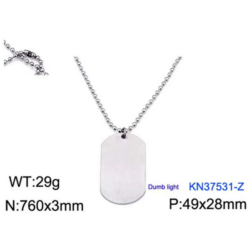 Simple Style Geometric Titanium Steel Plating 18K Gold Plated Unisex Pendant Necklace