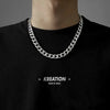 Simple Style Geometric Titanium Steel Polishing Unisex Necklace