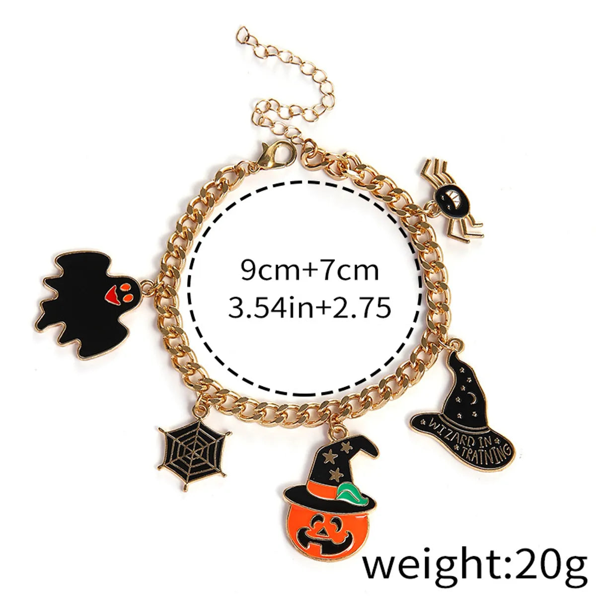 Simple Style Halloween Pattern Alloy Wholesale Bracelets