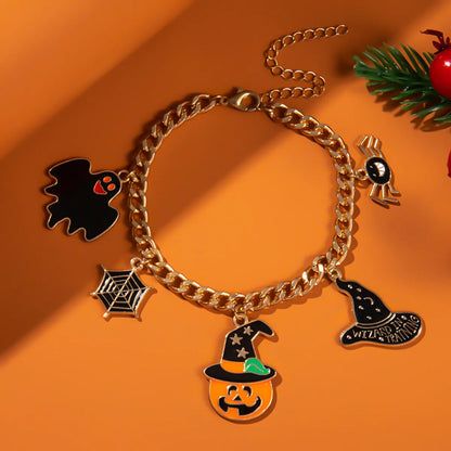 Simple Style Halloween Pattern Alloy Wholesale Bracelets