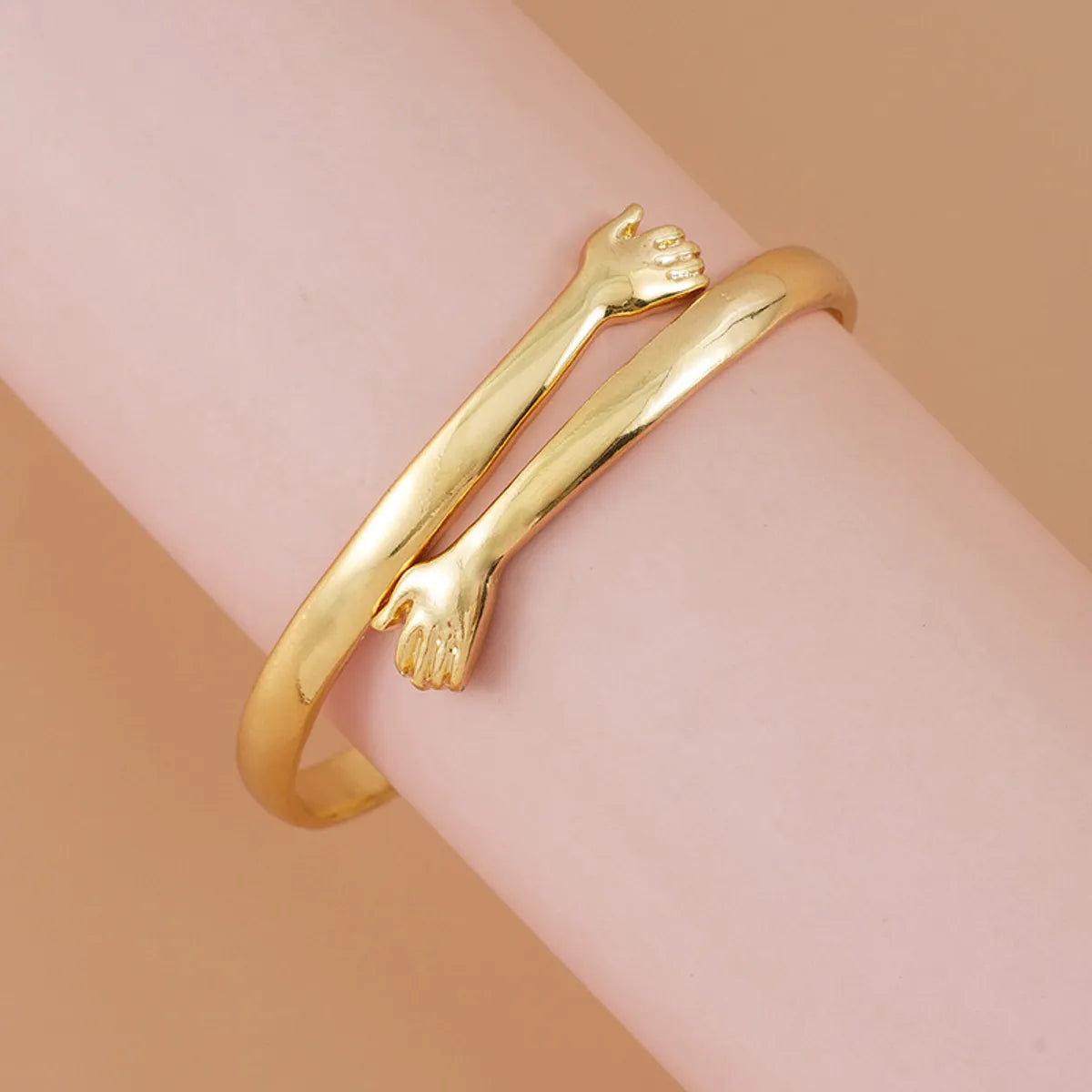 Simple Style Hand Alloy Wholesale Bangle