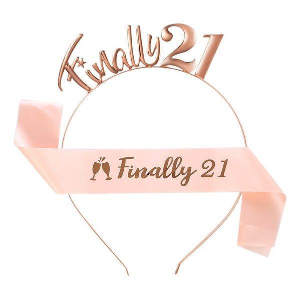 Simple Style Headband And Shoulder Strap Set For Women