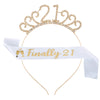 Simple Style Headband And Shoulder Strap Set For Women