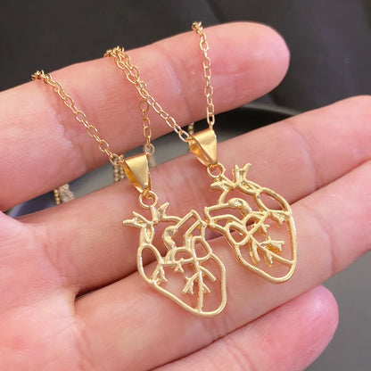 Simple Style Heart Alloy Valentine's Day Women's Pendant Necklace