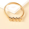 Simple Style Heart Shape Alloy Inlay Rhinestones Women'S Chain Belts