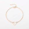 Simple Style Heart Shape Alloy Women's Bracelets