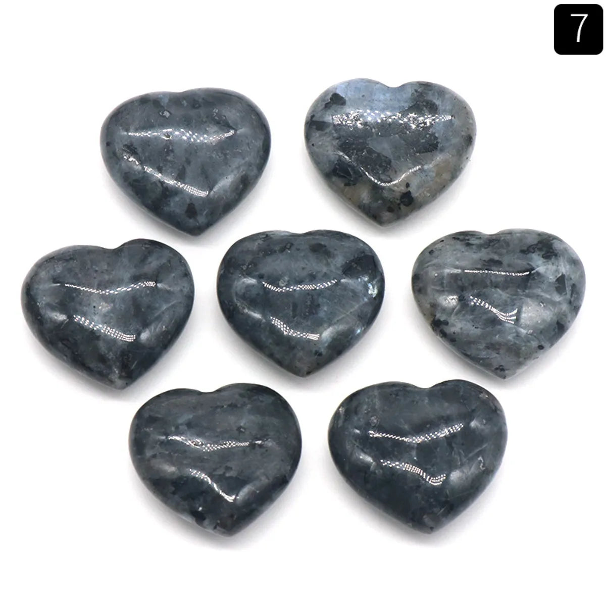 1 Piece Natural Stone Heart Shape