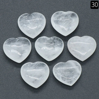 1 Piece Natural Stone Heart Shape