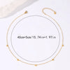 Wholesale Jewelry Simple Style Heart Shape Stainless Steel 18K Gold Plated Necklace
