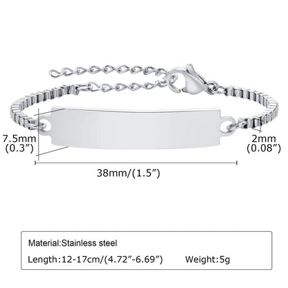 Simple Style Heart Shape Stainless Steel Wholesale Bracelets