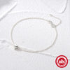 Simple Style Heart Shape Sterling Silver Plating Bracelets