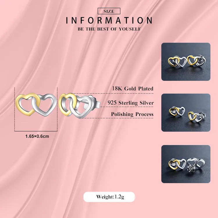 Simple Style Heart Shape Sterling Silver Plating Hollow Out 14k Gold Plated Rhodium Plated Rings Earrings Necklace