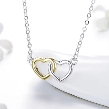 Simple Style Heart Shape Sterling Silver Plating Hollow Out 14k Gold Plated Rhodium Plated Rings Earrings Necklace