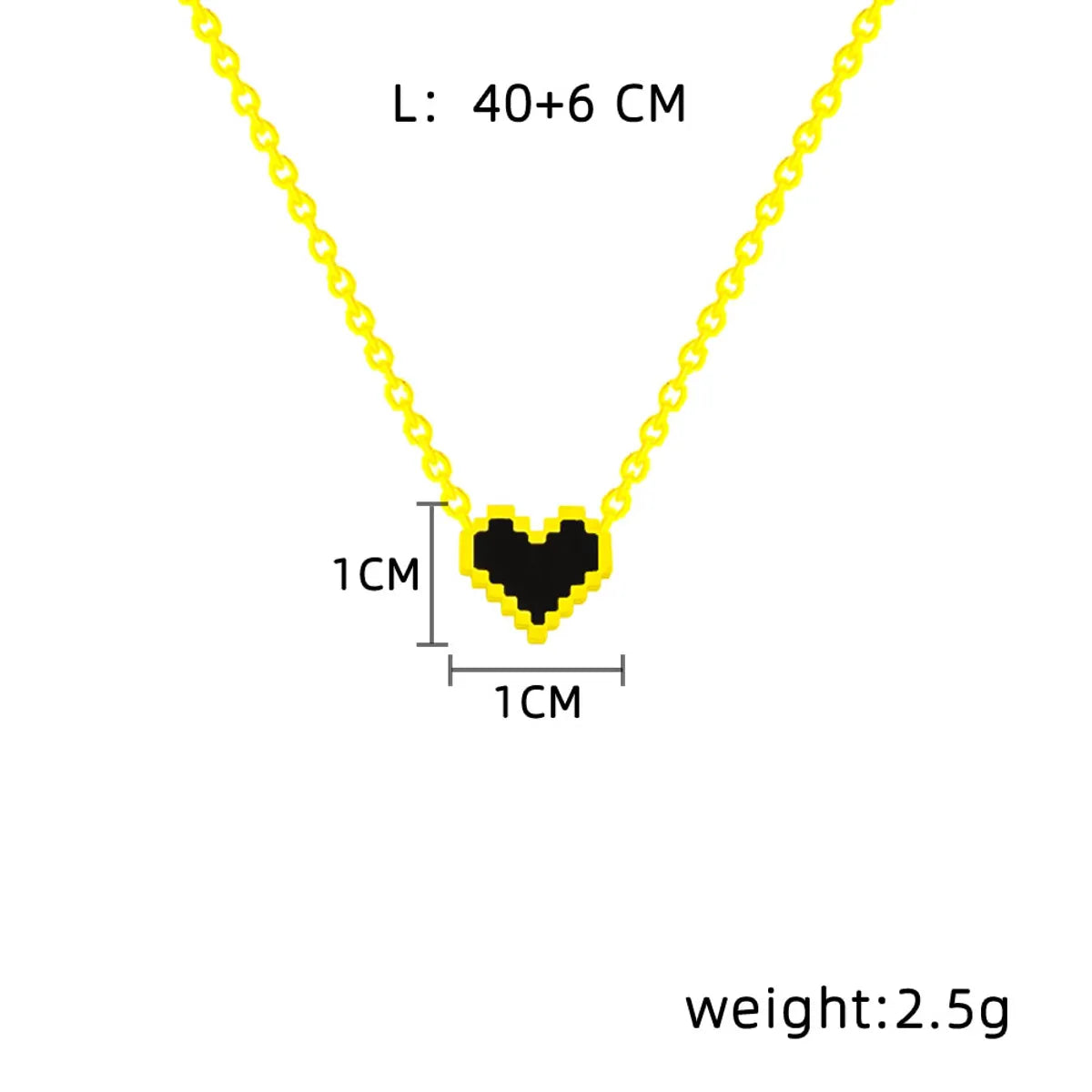 Simple Style Heart Shape Titanium Steel 18k Gold Plated Pendant Necklace