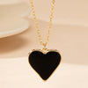 Simple Style Heart Shape Zinc Alloy Unisex Pendant Necklace