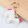 Simple Style Horse Pu Leather Women'S Bag Pendant Keychain