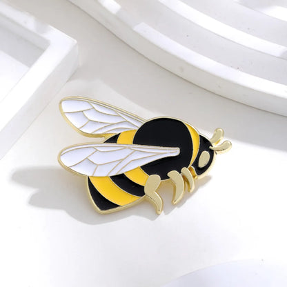 Simple Style Insect Bee Butterfly Alloy Unisex Brooches