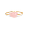 Simple Style Irregular Alloy Inlay Agate Women'S Rings