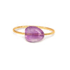 Simple Style Irregular Alloy Inlay Agate Women'S Rings