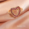 Simple Style Irregular Copper Gold Plated Women'S Open Rings