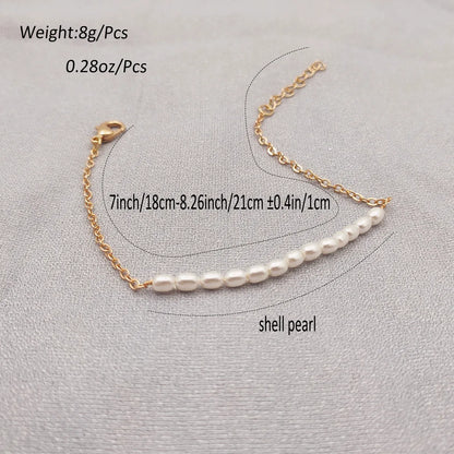 Simple Style Irregular Copper 14k Gold Plated Bracelets In Bulk