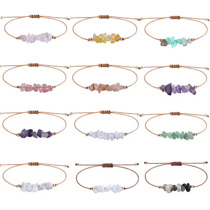 Simple Style Irregular Rope Bracelets