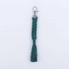 Simple Style Korean Style Solid Color Cotton Unisex Bag Pendant Keychain