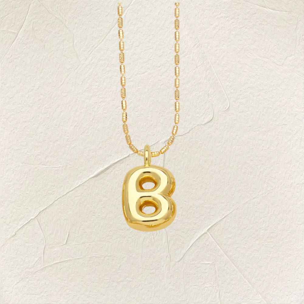 Simple Style Letter Alloy Wholesale Pendant Necklace